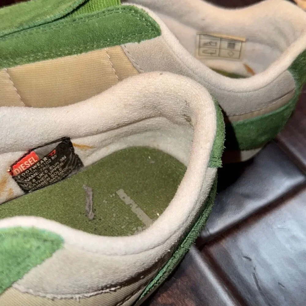 Diesel suede green